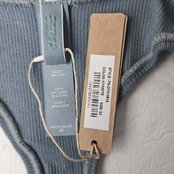 2 PAIR SKIMS COTTON RIBBED PANTY NWT - Picture 12 of 14